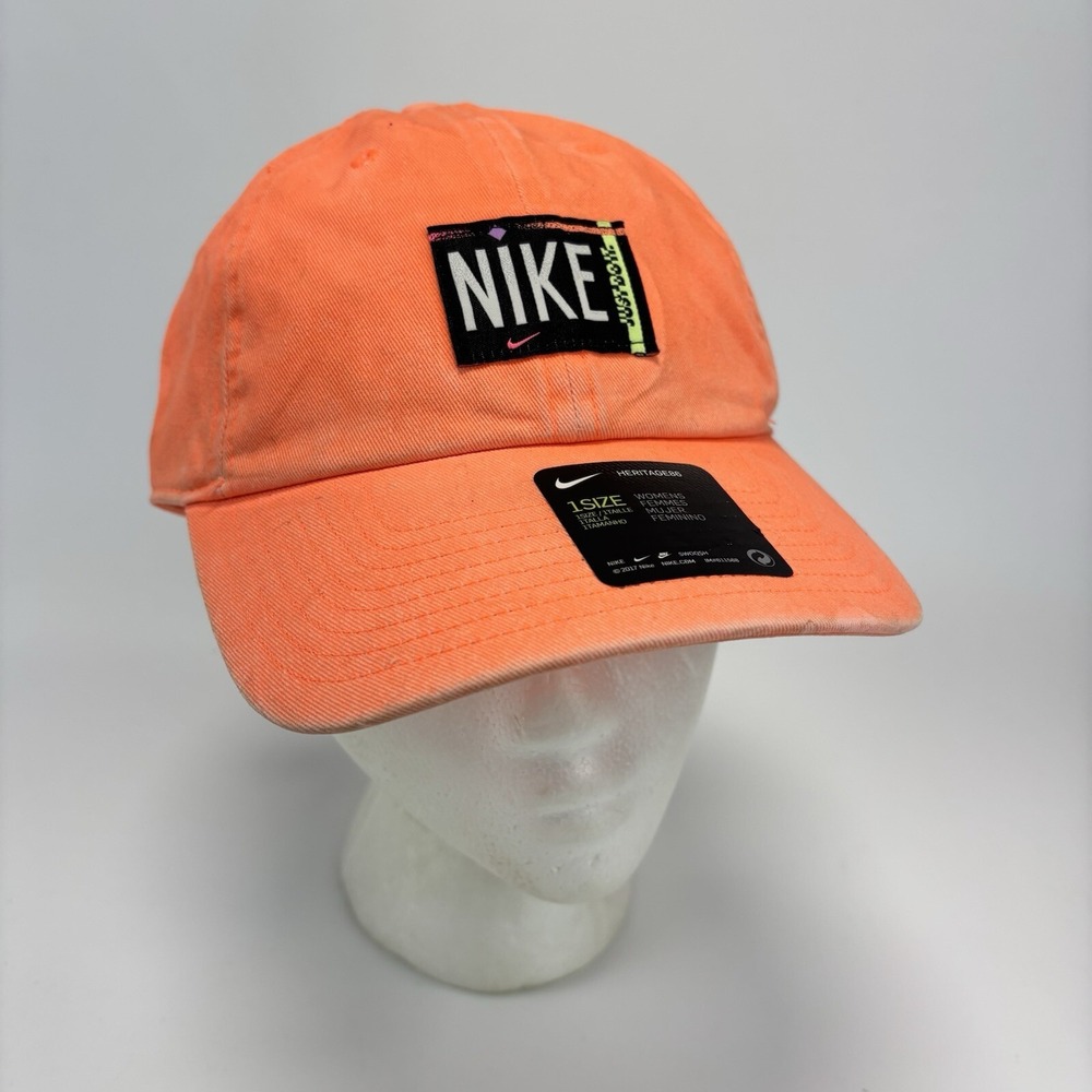 Nike Heritage 86 HWomens‎ Hat Orange Cap  Aerobill Retro 80s Fluro Unisex OSFM
